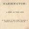 [Gutenberg 57876] • Harrington: A Story of True Love